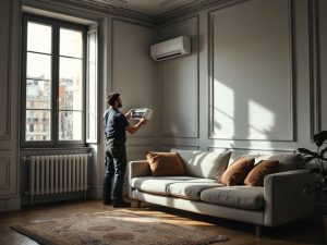 Aire acondicionado en pisos antiguos de Barcelona